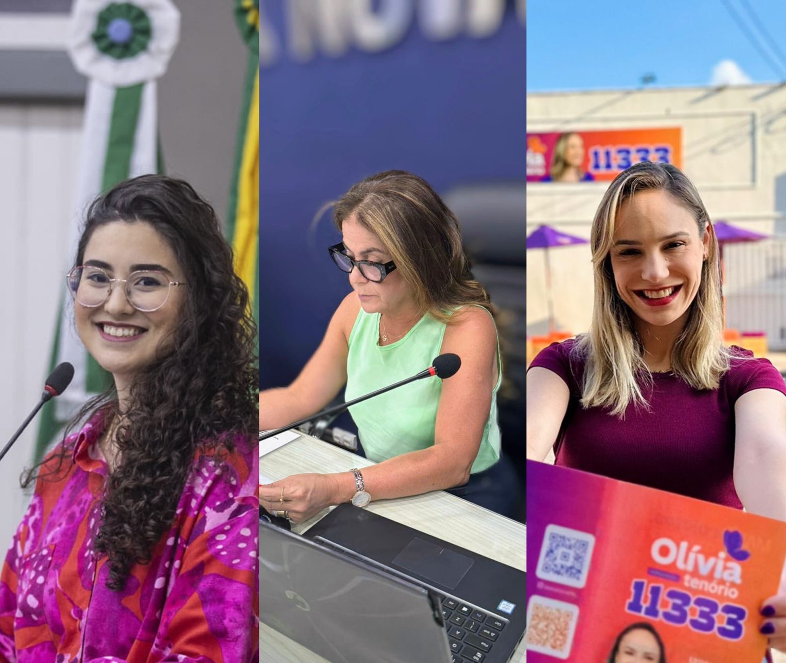 Candidatas à reeleição na Câmara de Maceió